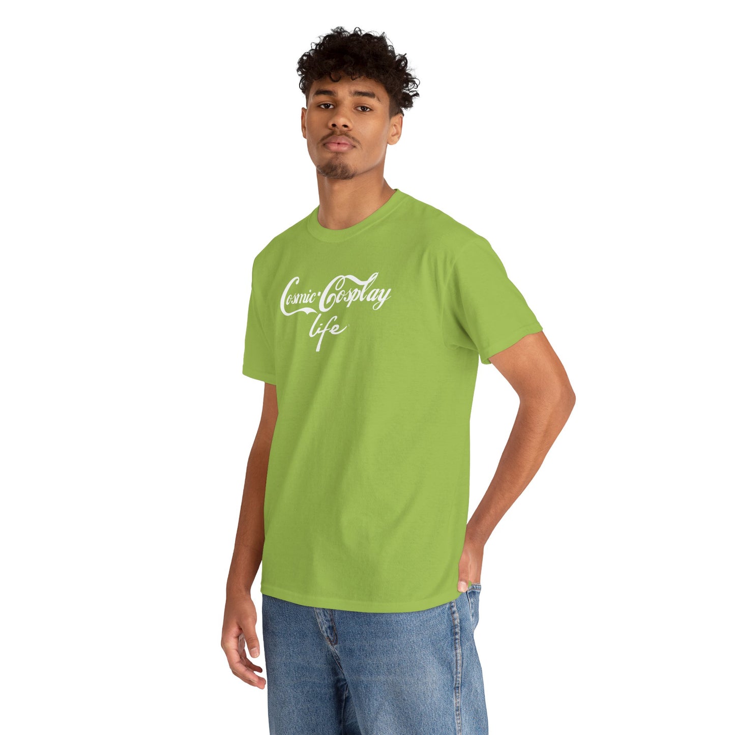 Cosmic Cosplay Life Unisex Heavy Cotton Tee