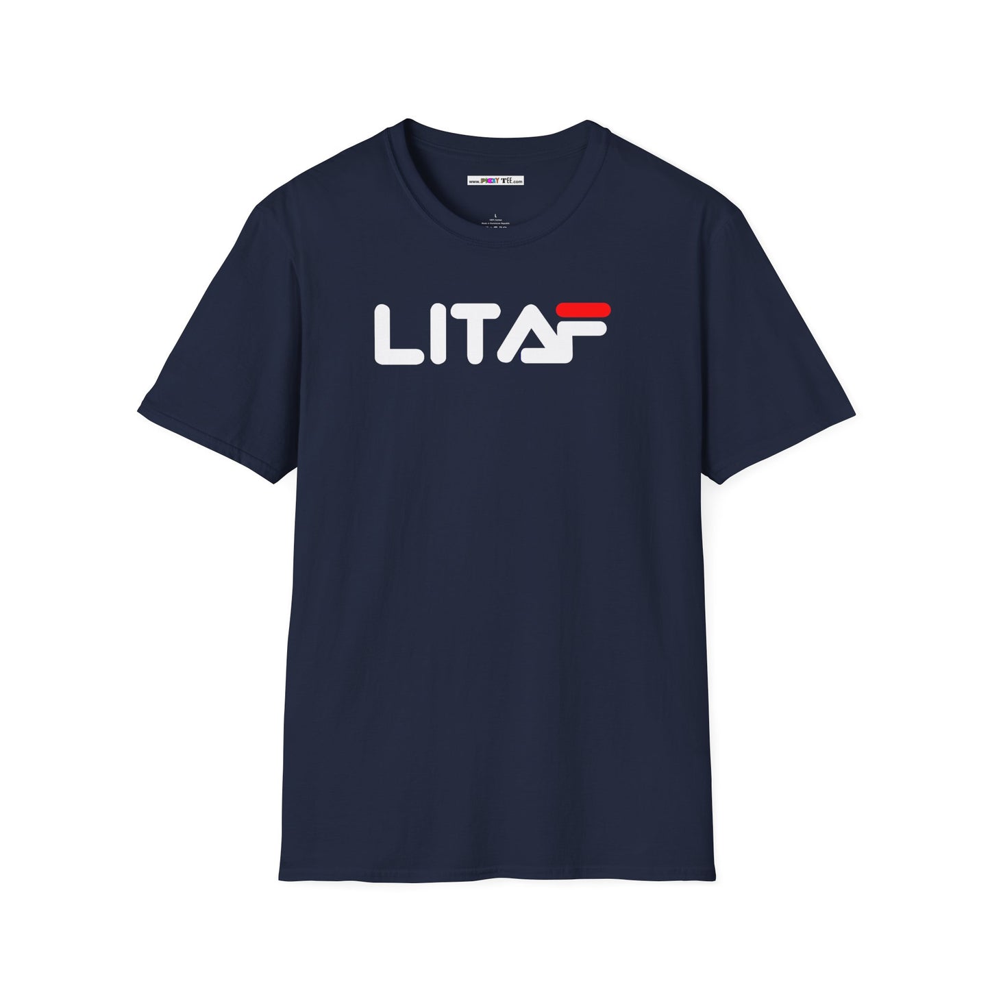 LIT AF Unisex Softstyle 100% Cotton T-Shirt