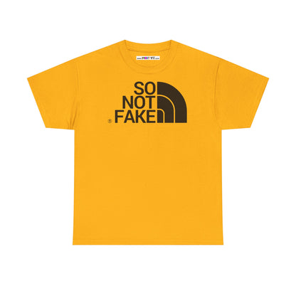 SO NOT FAKE Unisex Heavy Cotton Tee