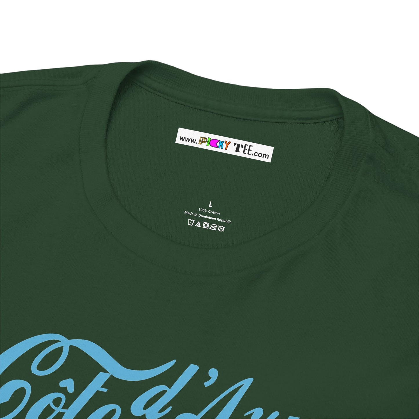 Côte d'Azur Unisex Heavy Cotton Tee