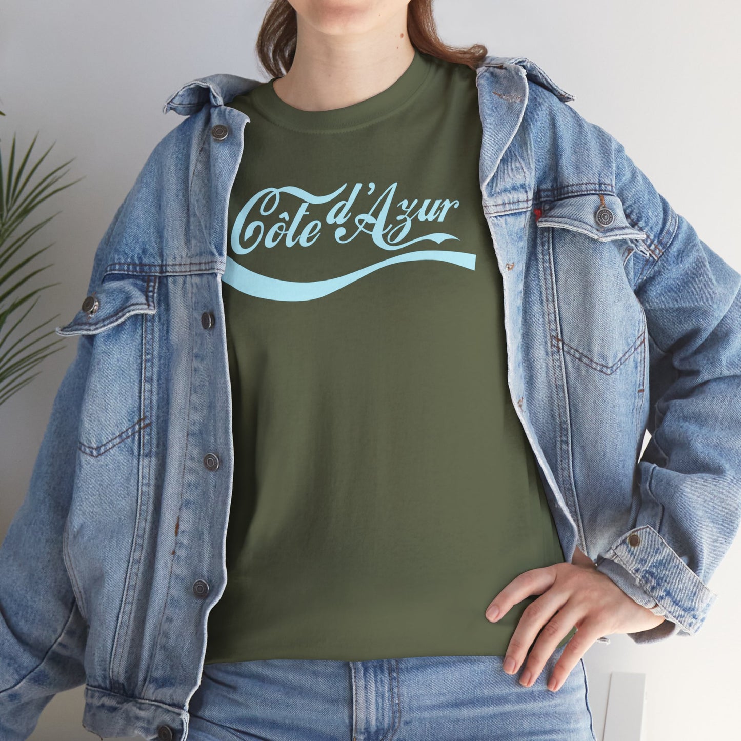 Côte d'Azur Unisex Heavy Cotton Tee