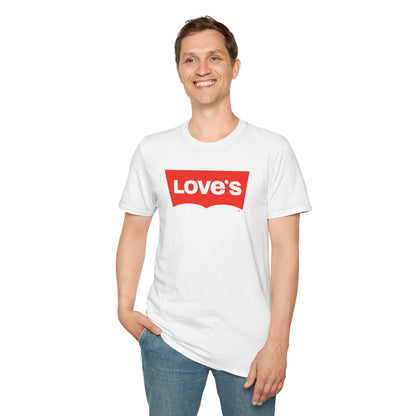 LOVE'S Unisex Softstyle 100% Cotton T-Shirt