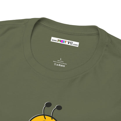 Bee Here Now Unisex Heavy Cotton Tee