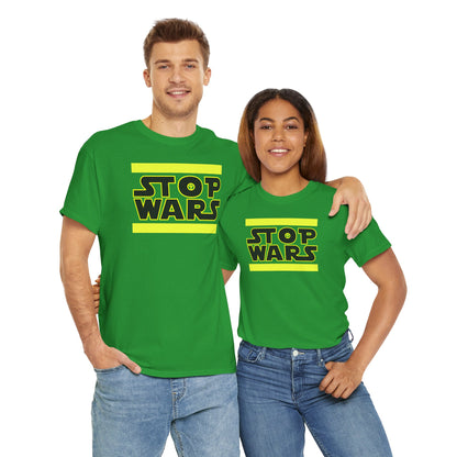 STOP WARS Unisex Heavy Cotton Tee