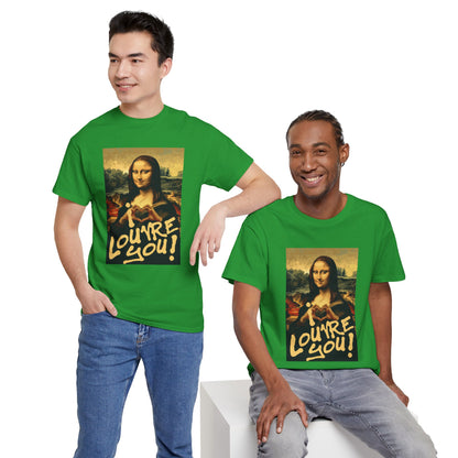 I LOUVRE YOU! Unisex Heavy Cotton Tee