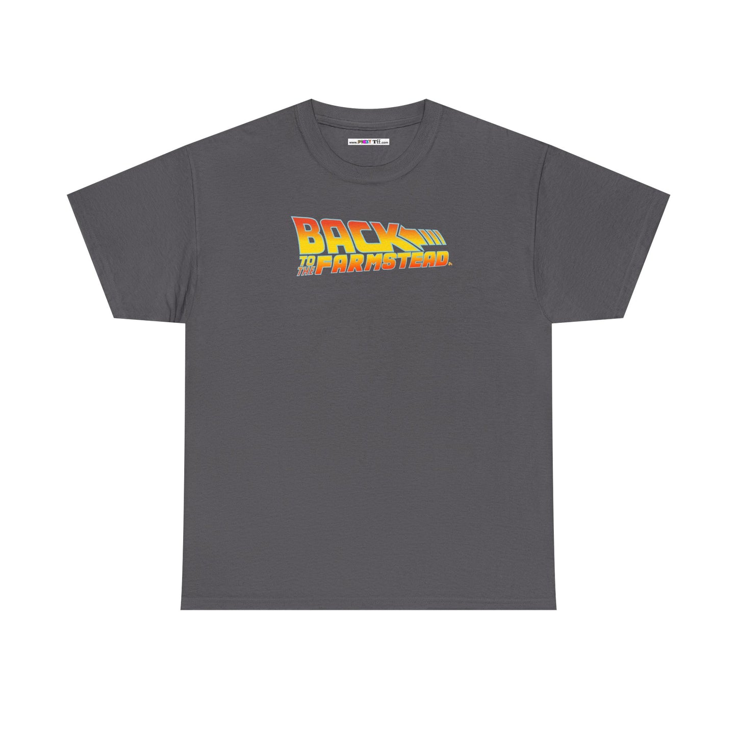 BACK TO THE FARMSTEAD Unisex Heavy Cotton Tee