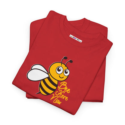 Bee Here Now Unisex Heavy Cotton Tee
