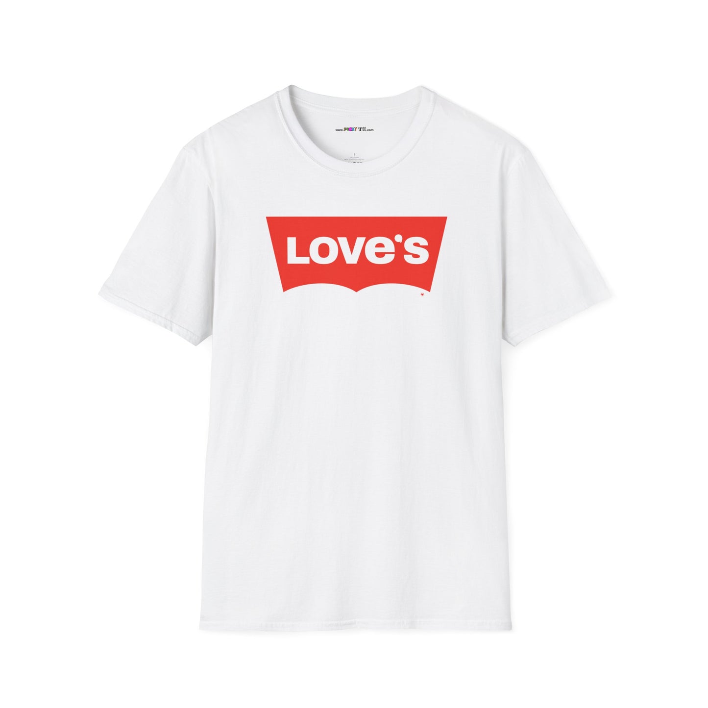 LOVE'S Unisex Softstyle 100% Cotton T-Shirt