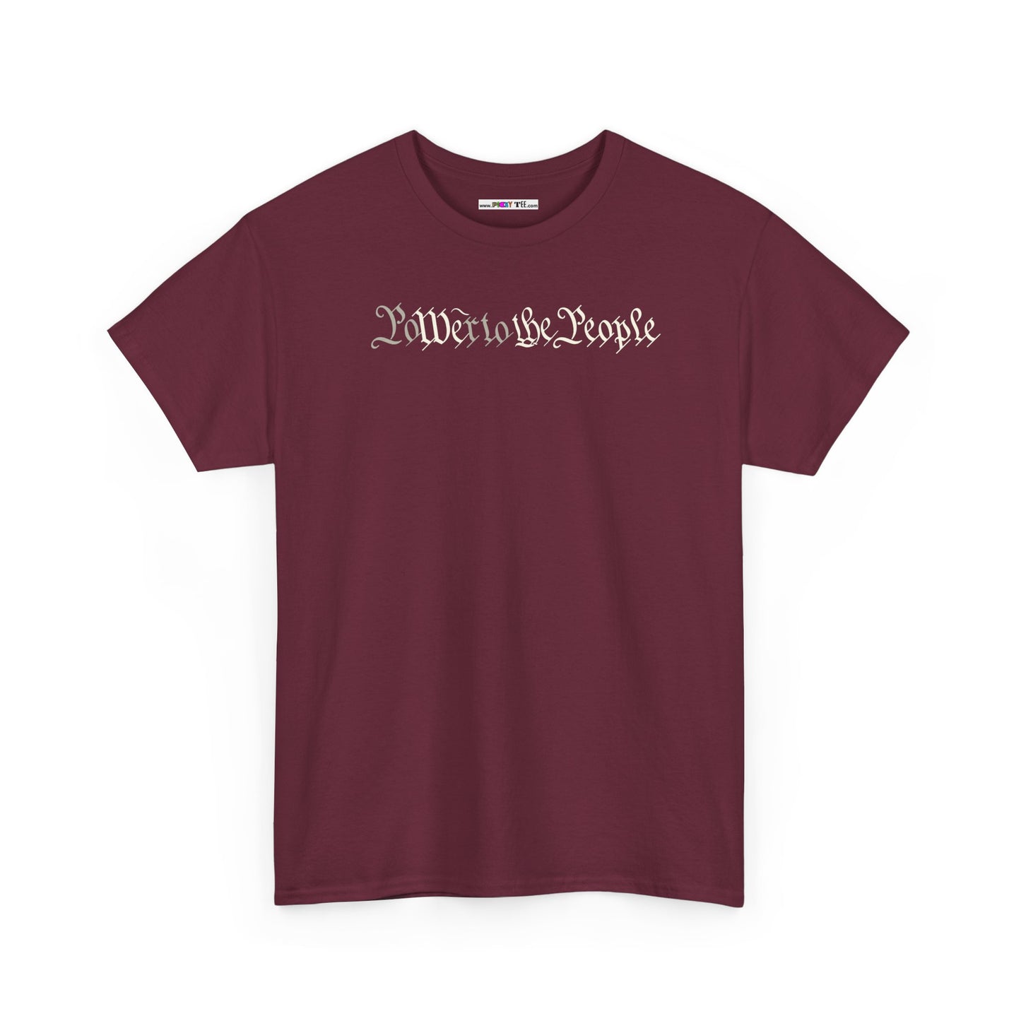 poWEr to THE PEOPLE Unisex Heavy Cotton Tee