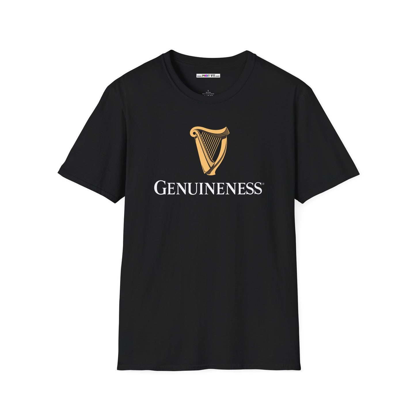 GENUINENESS Unisex Softstyle 100% Cotton T-Shirt