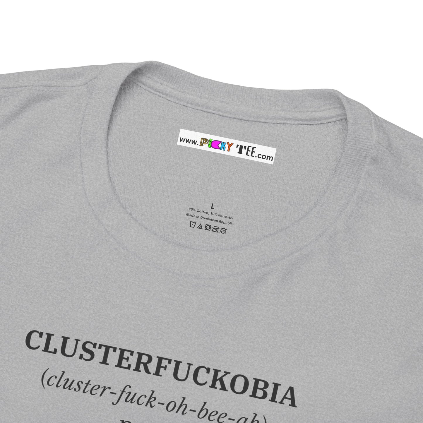 CLUSTERFUCKOBIA Unisex Heavy Cotton Tee