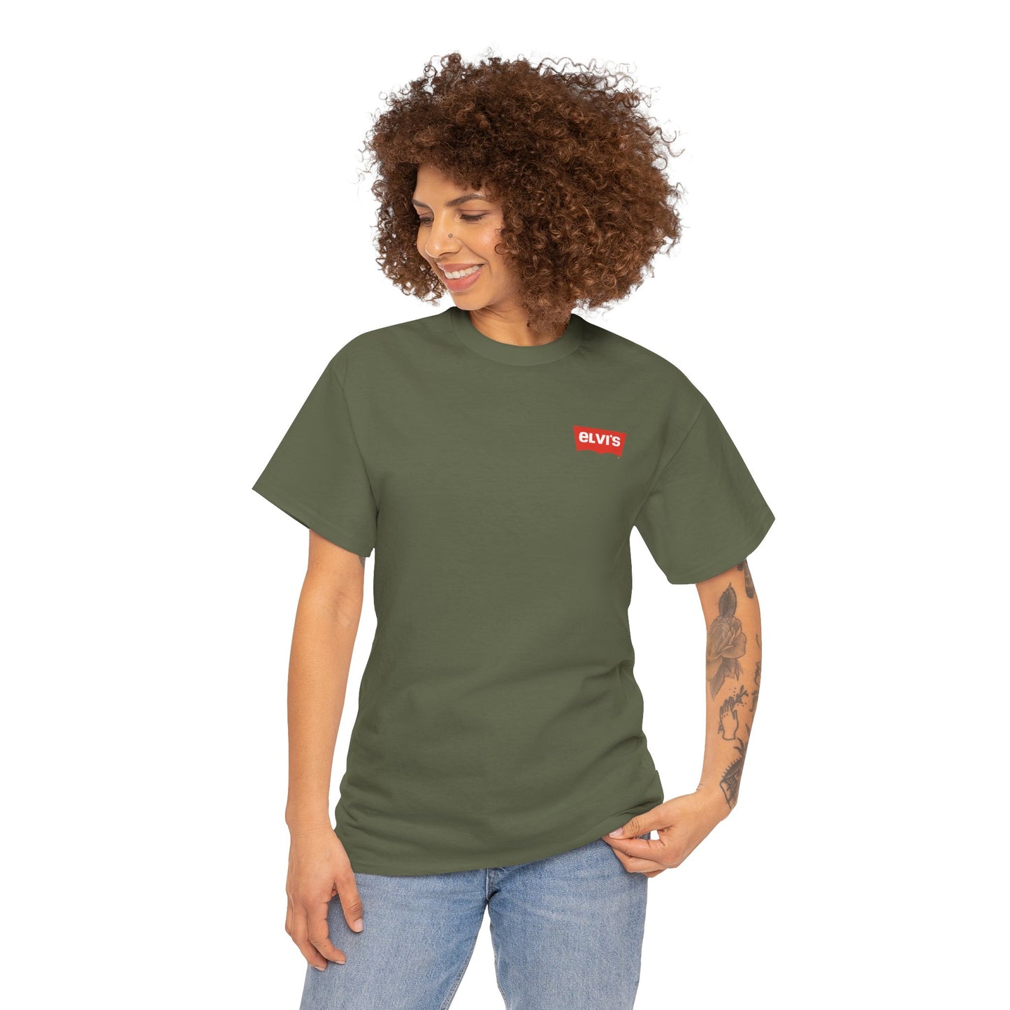 elvi's live's Unisex Heavy Cotton Tee