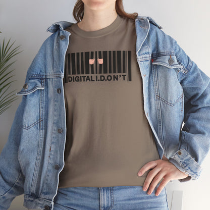 DIGITAL I.D.ON'T Unisex Heavy Cotton Tee