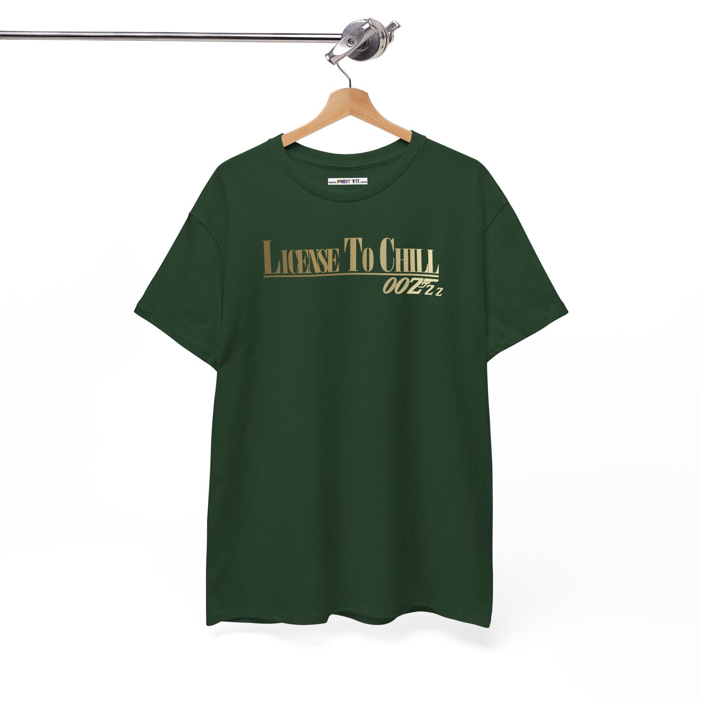 LICENSE TO CHILL 00Zzz Unisex Heavy Cotton Tee
