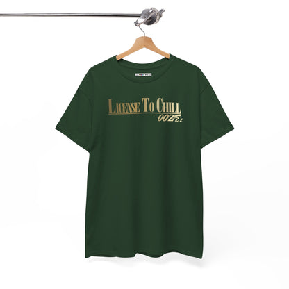 LICENSE TO CHILL 00Zzz Unisex Heavy Cotton Tee