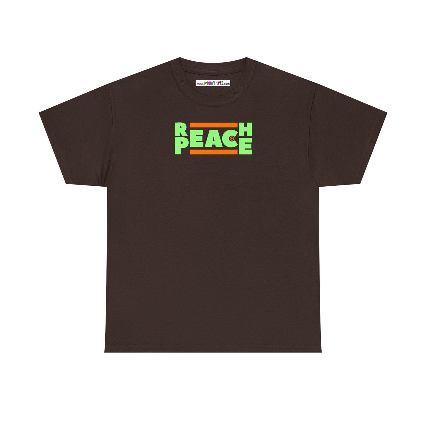 REACH PEACE Unisex Heavy Cotton Tee