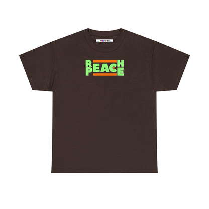 REACH PEACE Unisex Heavy Cotton Tee