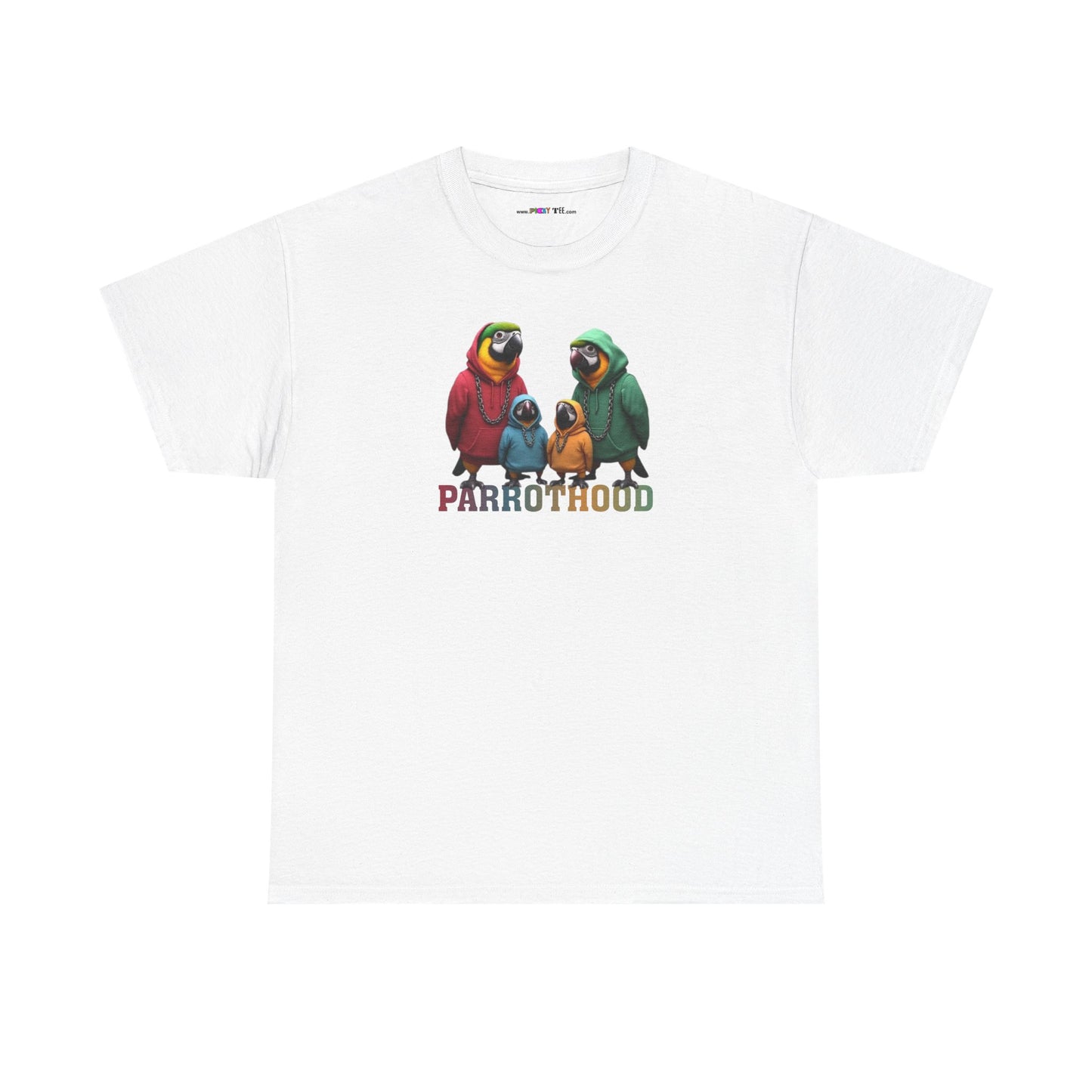 PARROTHOOD Unisex Heavy Cotton Tee