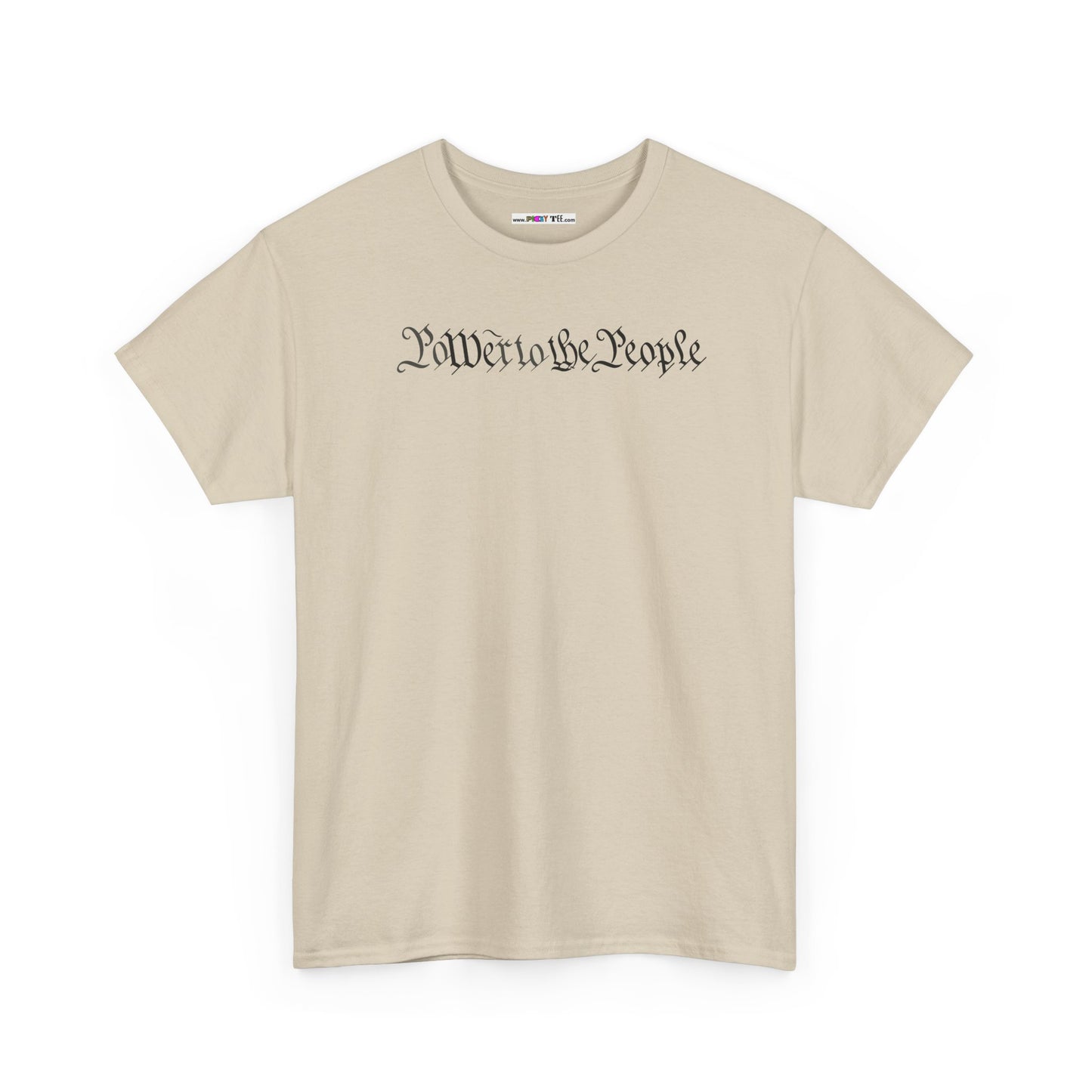 poWEr to THE PEOPLE Unisex Heavy Cotton Tee
