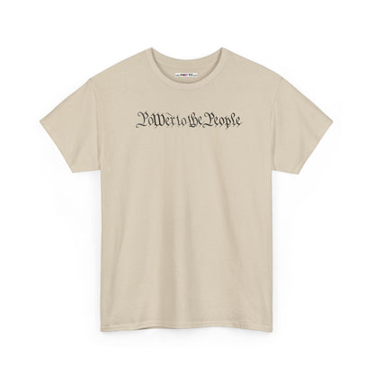 poWEr to THE PEOPLE Unisex Heavy Cotton Tee
