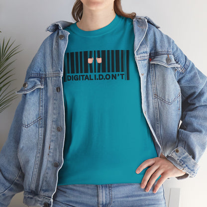 DIGITAL I.D.ON'T Unisex Heavy Cotton Tee