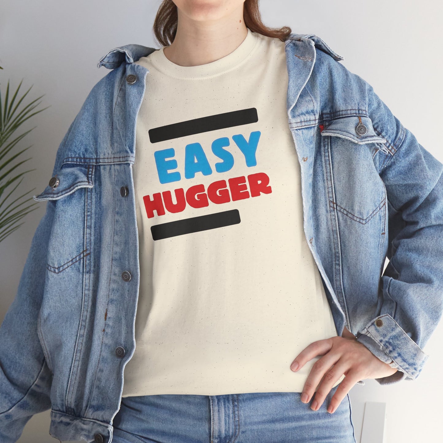 EASY HUGGER Unisex Heavy Cotton Tee