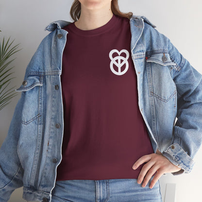KEEP PEACE AND LOVE ON Unisex Heavy Cotton Tee