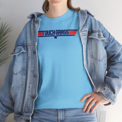 TOUCH GRASS Unisex Heavy Cotton Tee