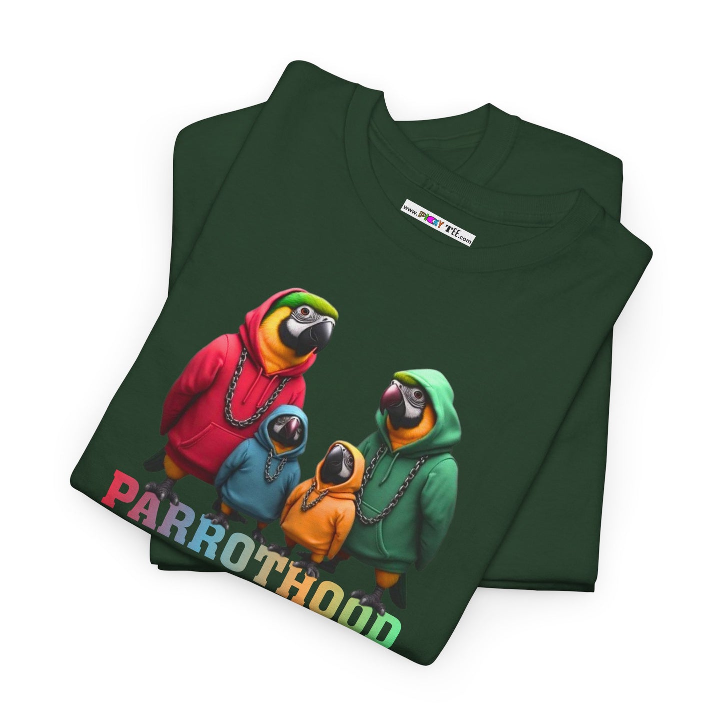 PARROTHOOD Unisex Heavy Cotton Tee