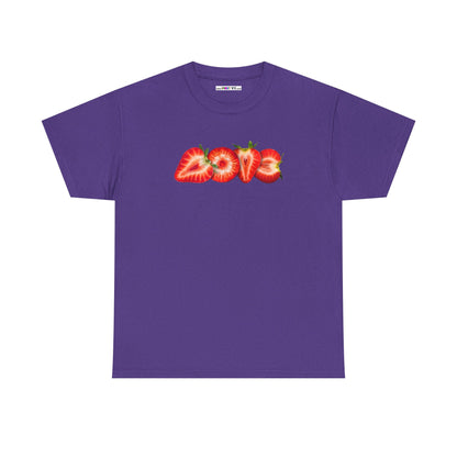 BERRY MUCH LOVE Unisex Heavy Cotton Tee