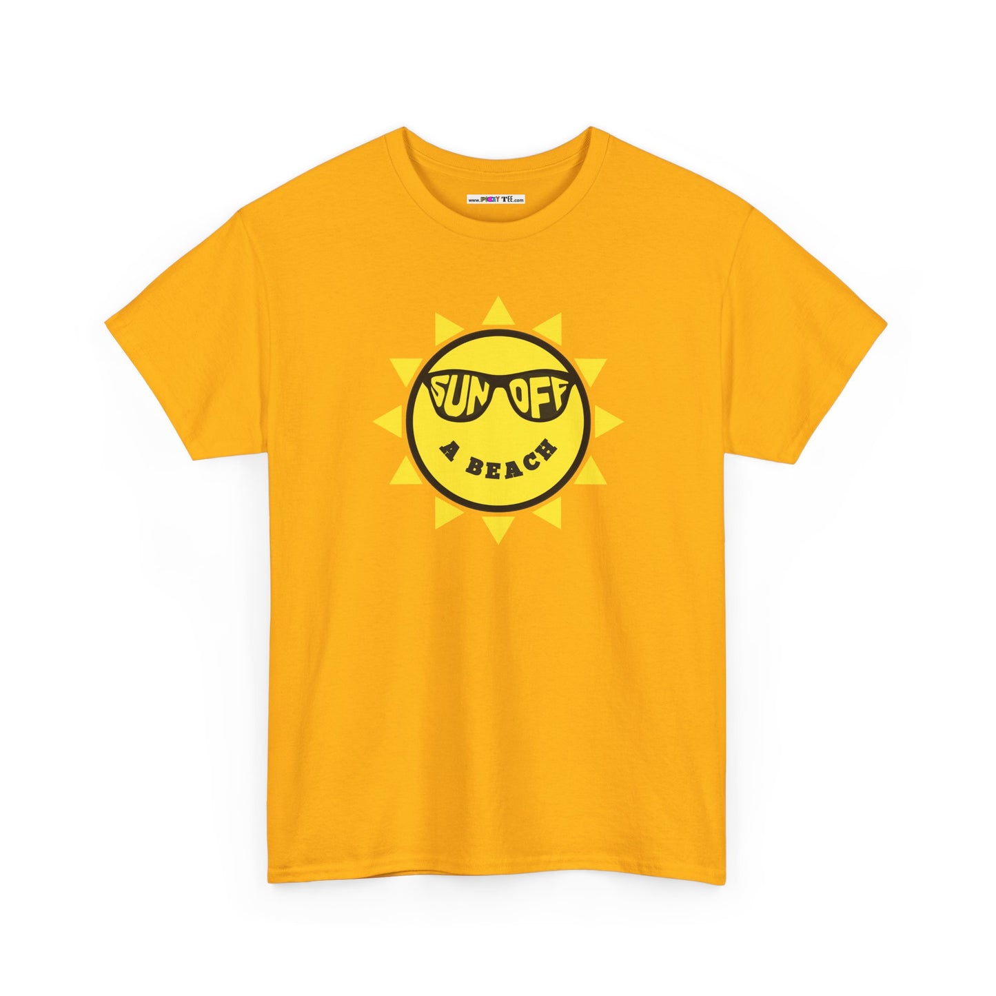 SUN OFF A BEACH Unisex Heavy Cotton Tee