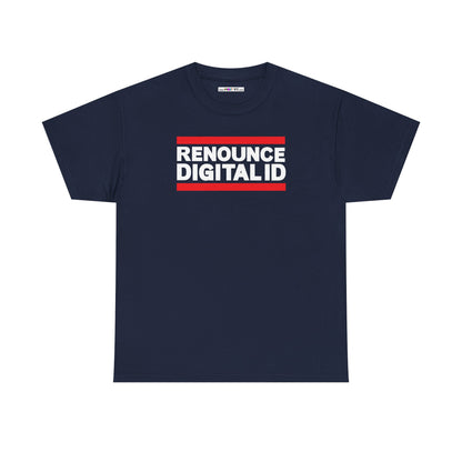 RENOUNCE DIGITAL ID Unisex Heavy Cotton Tee