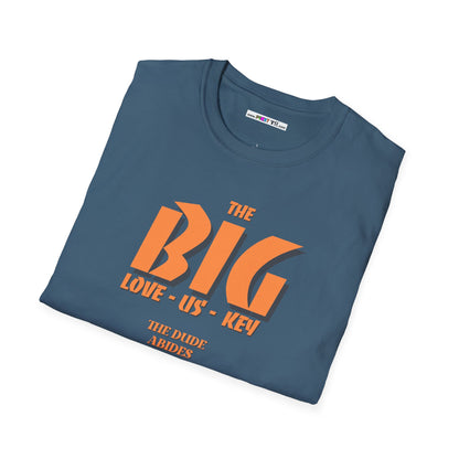 THE BIG LOVE-US-KEY Unisex Softstyle 100% Cotton T-Shirt