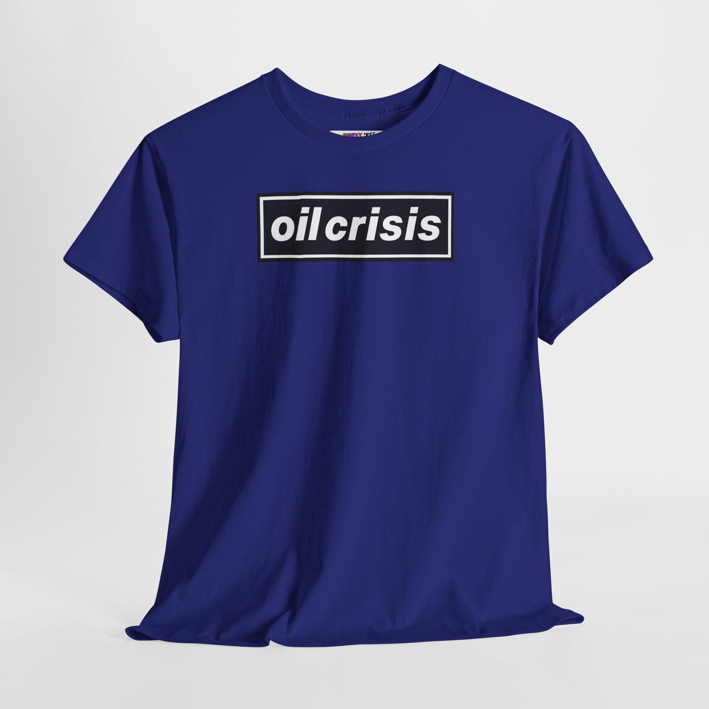 oil crisis/Foil THE crisis Unisex Heavy Cotton Tee