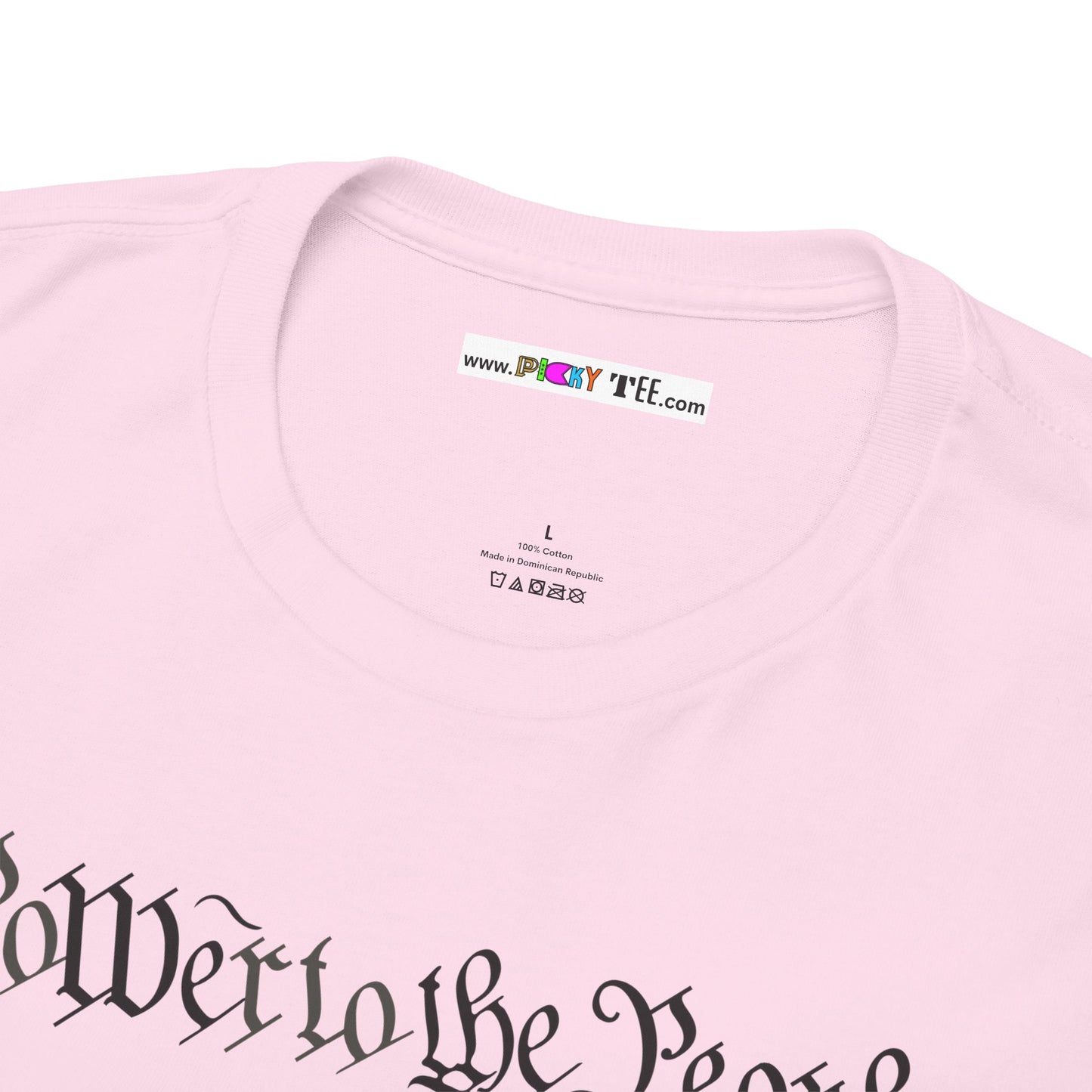 poWEr to THE PEOPLE Unisex Heavy Cotton Tee