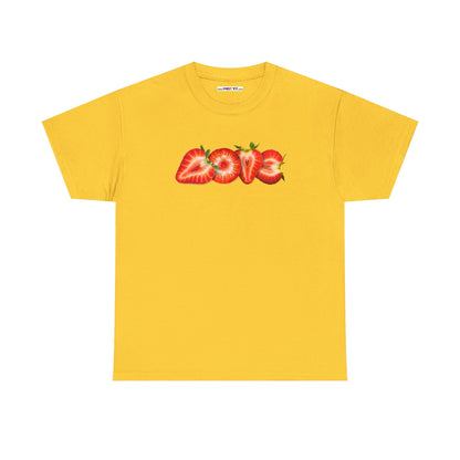 BERRY MUCH LOVE Unisex Heavy Cotton Tee