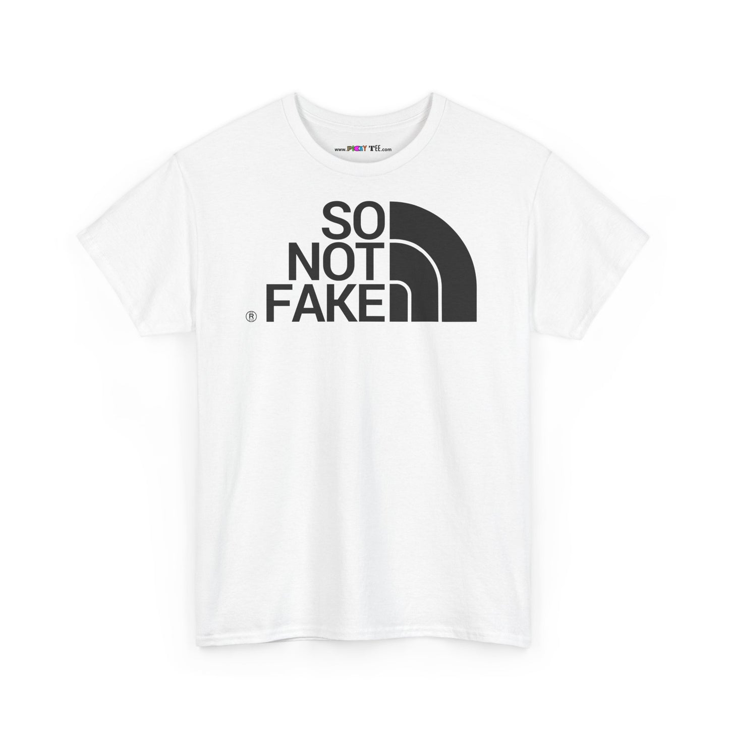 SO NOT FAKE Unisex Heavy Cotton Tee