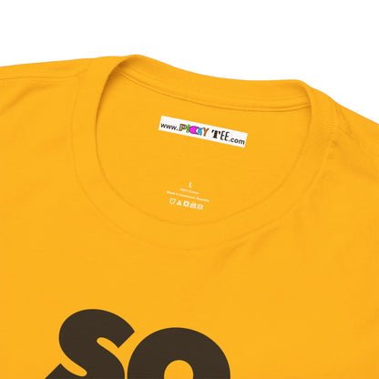 SO OVER IT Unisex Heavy Cotton Tee