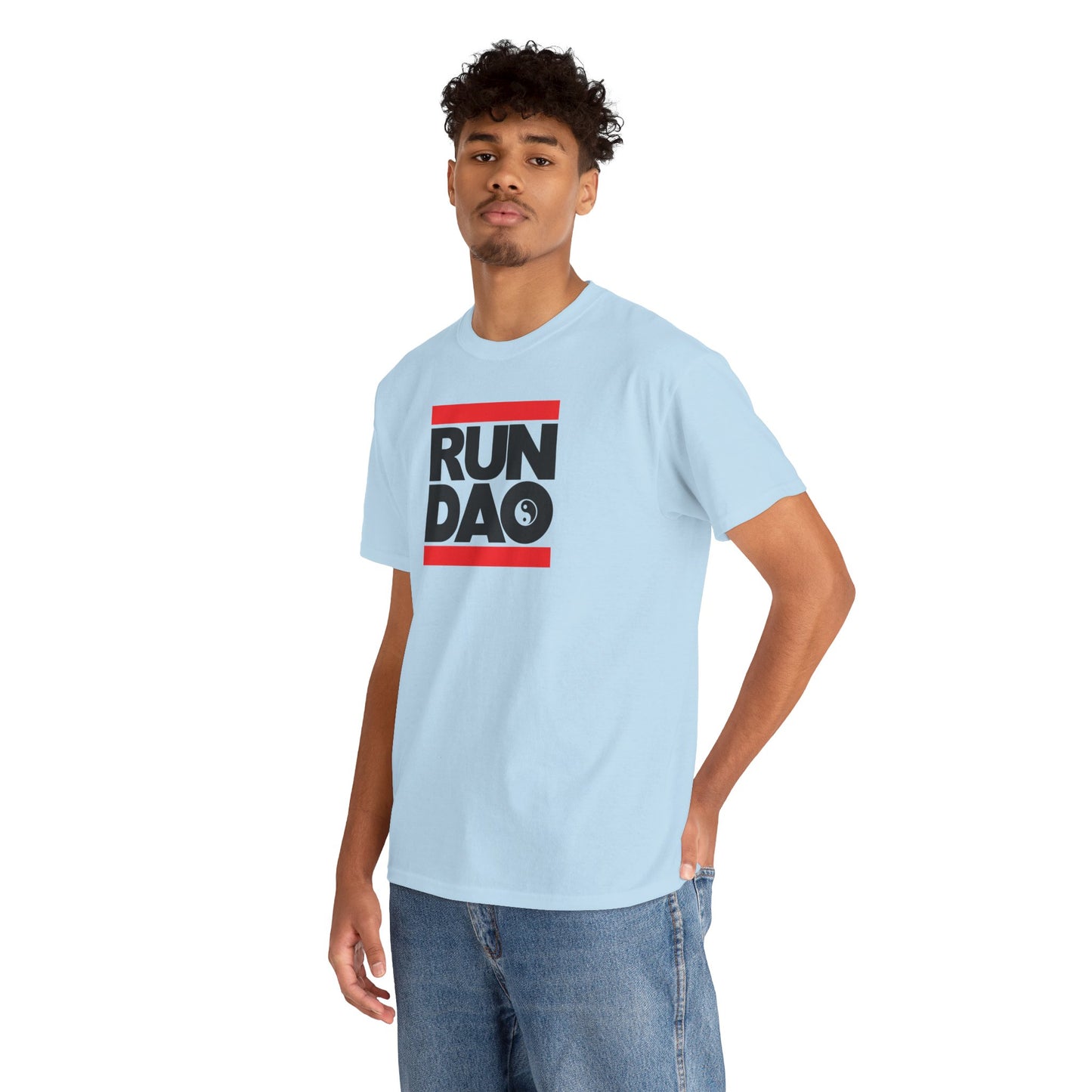 RUN DAO Unisex Heavy Cotton Tee