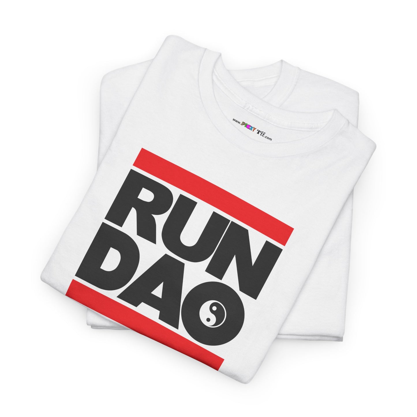 RUN DAO Unisex Heavy Cotton Tee