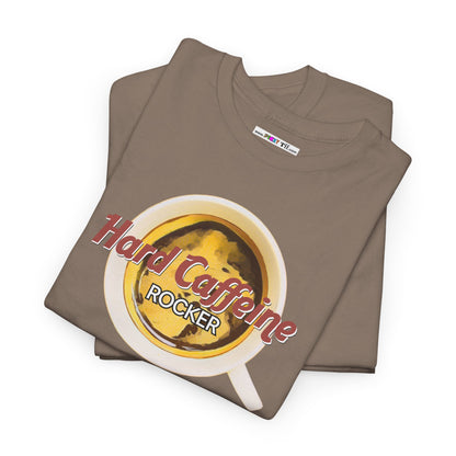 Hard Caffeine ROCKER Unisex Heavy Cotton Tee