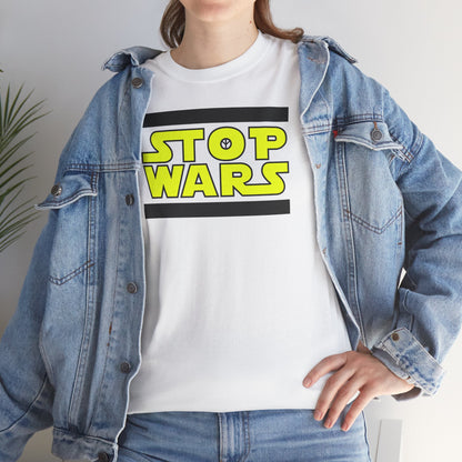 STOP WARS Unisex Heavy Cotton Tee