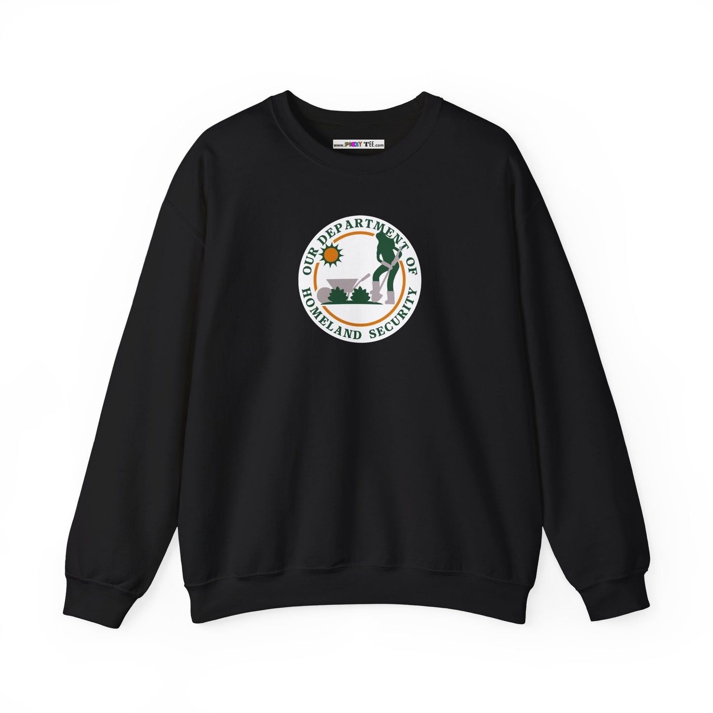 HOMELAND SECURITY (OUR DEPARTMENT OF)  Unisex Heavy Cotton Sweatshirt