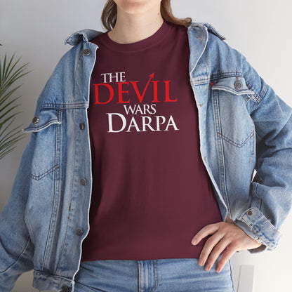 THE DEVIL WARS DARPA Unisex Heavy Cotton Tee