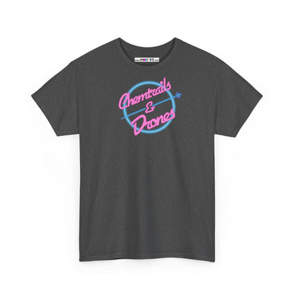 Chemtrails & Drones Unisex Heavy Cotton Tee