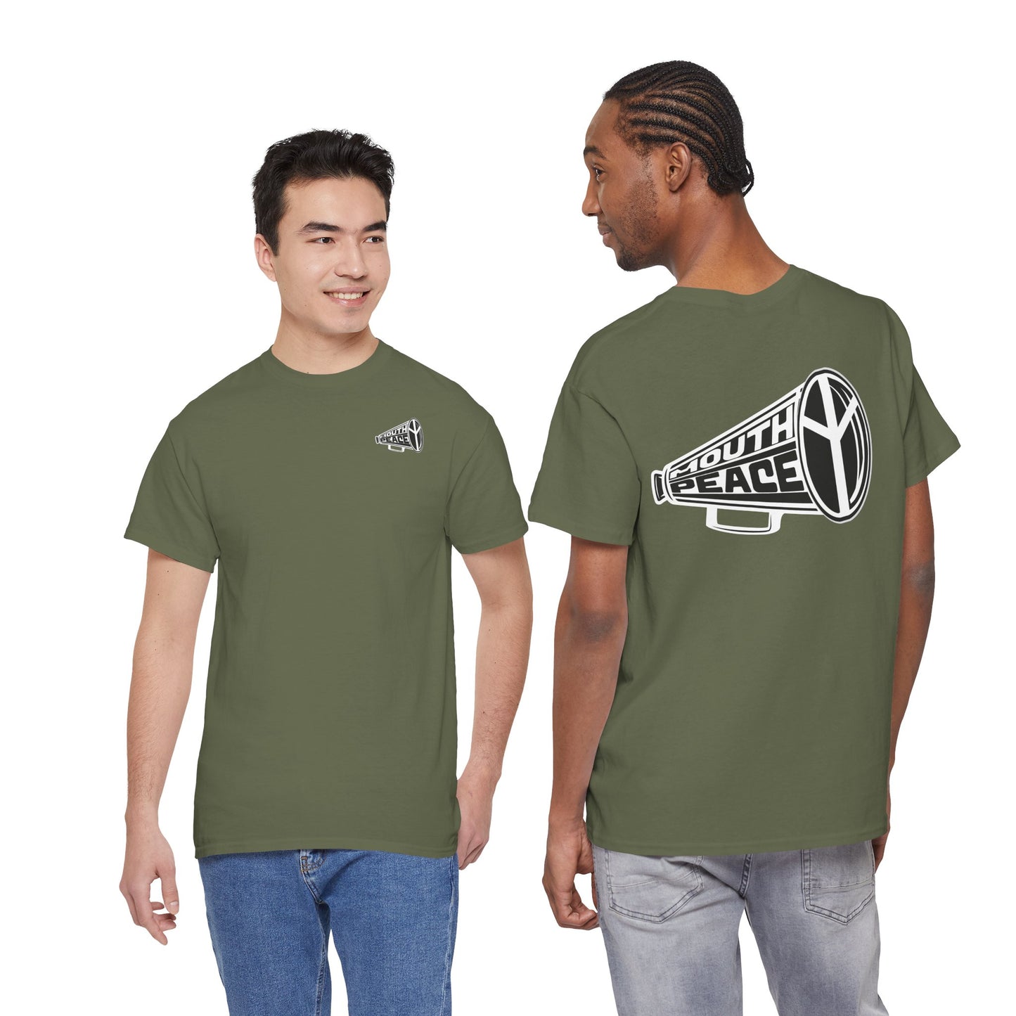MOUTH PEACE Unisex Heavy Cotton Tee
