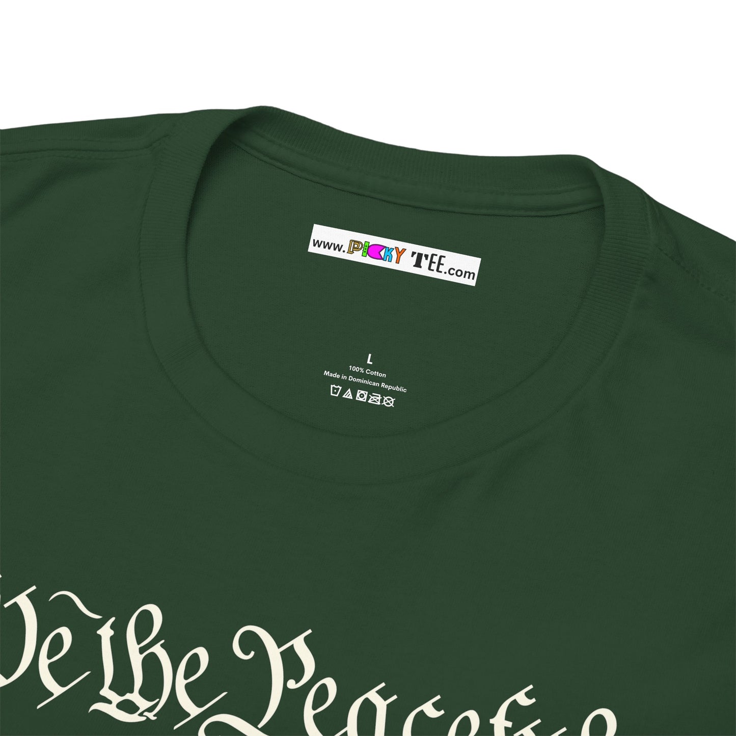 WE THE PEACEFUL Unisex Heavy Cotton Tee