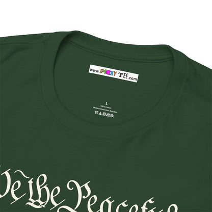 WE THE PEACEFUL Unisex Heavy Cotton Tee