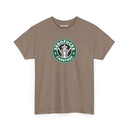 ZEROFUCKS CAREFREE Unisex Heavy Cotton Tee