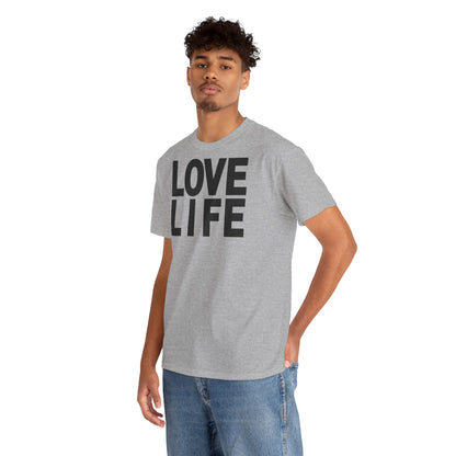 LOVE LIFE Unisex Heavy Cotton Tee